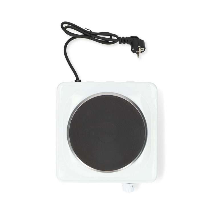 MELISSA Sähkölämmityslevy | 1500 W | Ø 18,5 cm | 6 lämpöasetusta | Liukumattomat jalat | Valkoinen väri