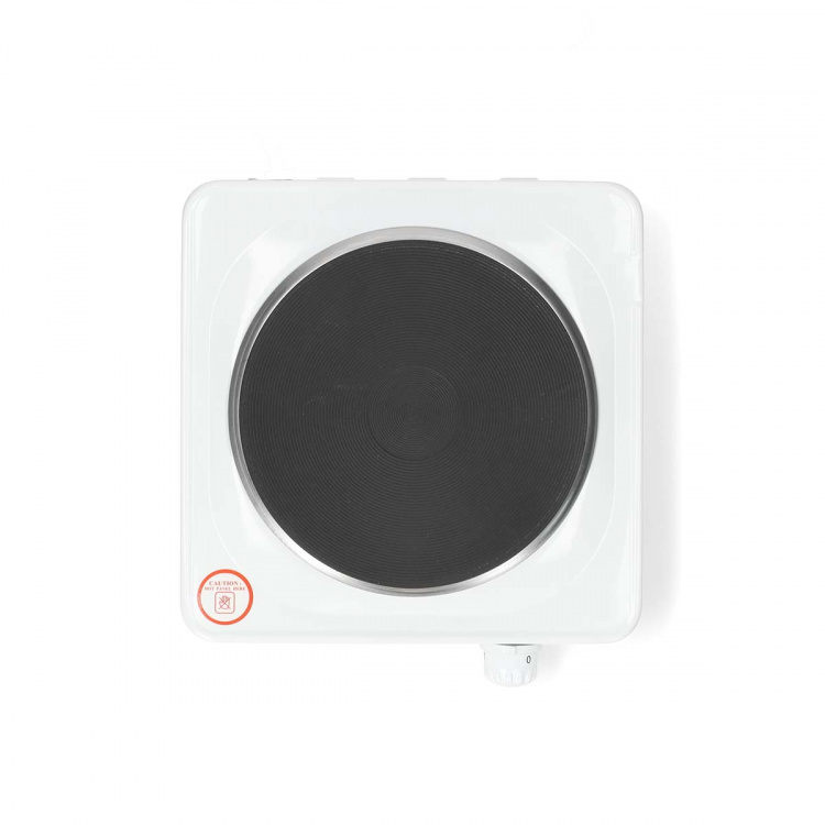 MELISSA Sähkölämmityslevy | 1500 W | Ø 18,5 cm | 6 lämpöasetusta | Liukumattomat jalat | Valkoinen väri