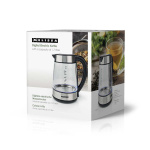 MELISSA Digitaalinen vedenkeitin | 1,7 l | 2200 W | Lasi | 50/70/80/90/100 °C Esiasetukset | 360° piruettijalusta | Piilotettu lämmityselementti | Strix®-säädin | Keep-warm-toiminto | Kiehumis- ja kuivumissuojaus MELISSA Digitaalinen vedenkeitin | 1,7 l | 2200 W | Lasi | 50/70/80/90/100 °C Esiasetukset | 360° piruettijalusta | Piilotettu lämmityselementti | Strix®-säädin | Keep-warm-toiminto | Kiehumis- ja kuivumissuojaus