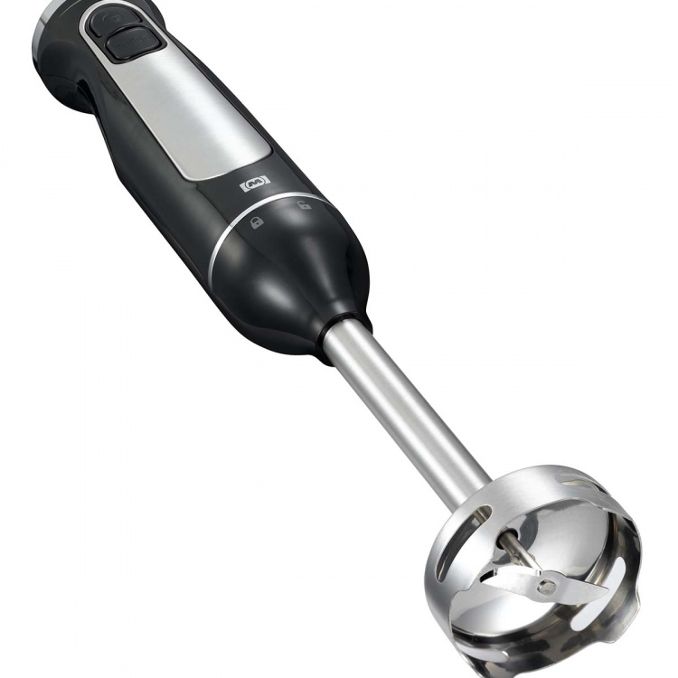 MELISSA Sauvasekoitin, jossa on hakkuri, vispilä ja kuppi 600W Musta / Ruostumaton teräs