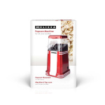 MELISSA Popcorn-kone | 60 g | 1200 W | 2 - 4 min | Punainen/valkoinen | Punainen/valkoinen