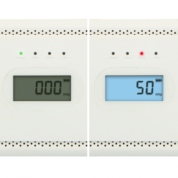Alecto Hiilimonoksidihälytin, jossa on 10 vuoden anturin käyttöaika ja näyttö