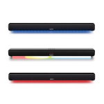 Lenco Soundbar 85cm 40W Bluetooth® HDMI LED-valot LED-valot