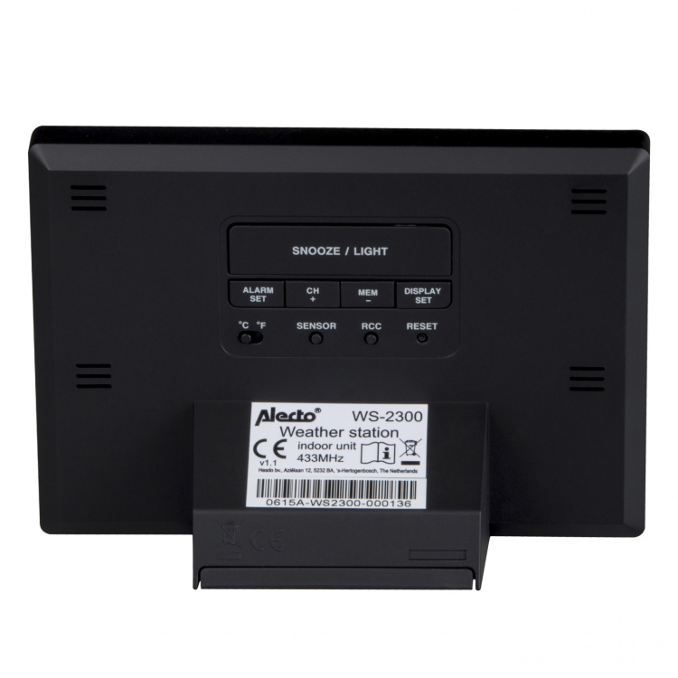 Alecto Sääasema langattomalla anturilla Musta