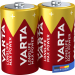 Varta Longlife Max Power D / LR20 Batteri 2-pack