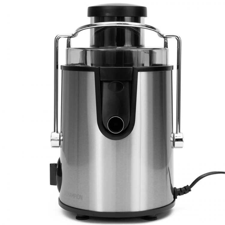 Champion Råsaftcentrifug 0,5L 600W RS400 Rostfri/Svart Champion Råsaftcentrifug 0,5L 600W RS400 Rostfri/Svart