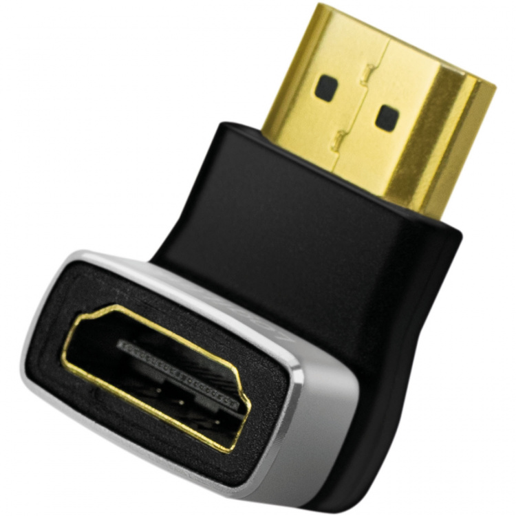 LogiLink HDMI-adapter Vinklad 90° Hane-Hona 8K/60 Hz