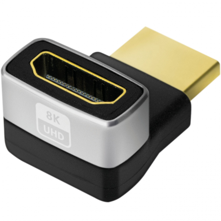 LogiLink HDMI-adapter Vinklad 270° Hane-Hona 8K/60 Hz