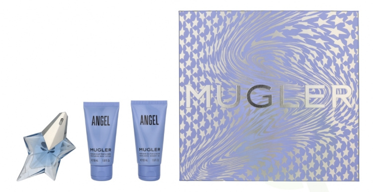 Thierry Mugler Angel Giftset 125 ml Edp Spray 25ml/Body Lotion 50ml/Shower Gel 50ml