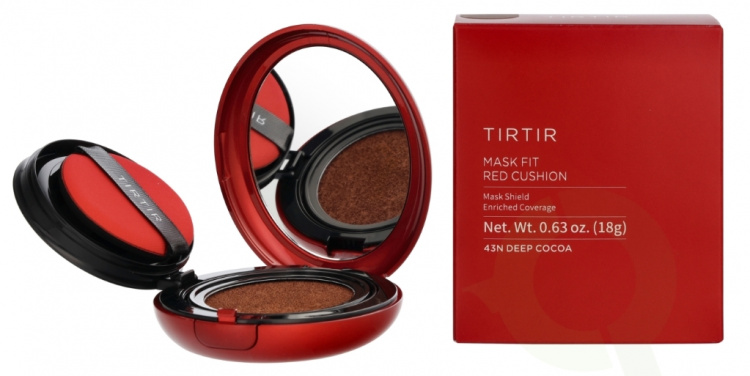 TirTir Mask Fit Red Cushion Foundation SPF40 18 g #43N Deep Cocoa