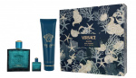 Versace Eros Pour Homme Giftset 255 ml Edp Spray 100ml/B&S Gel 150ml/Edp Spray 5ml