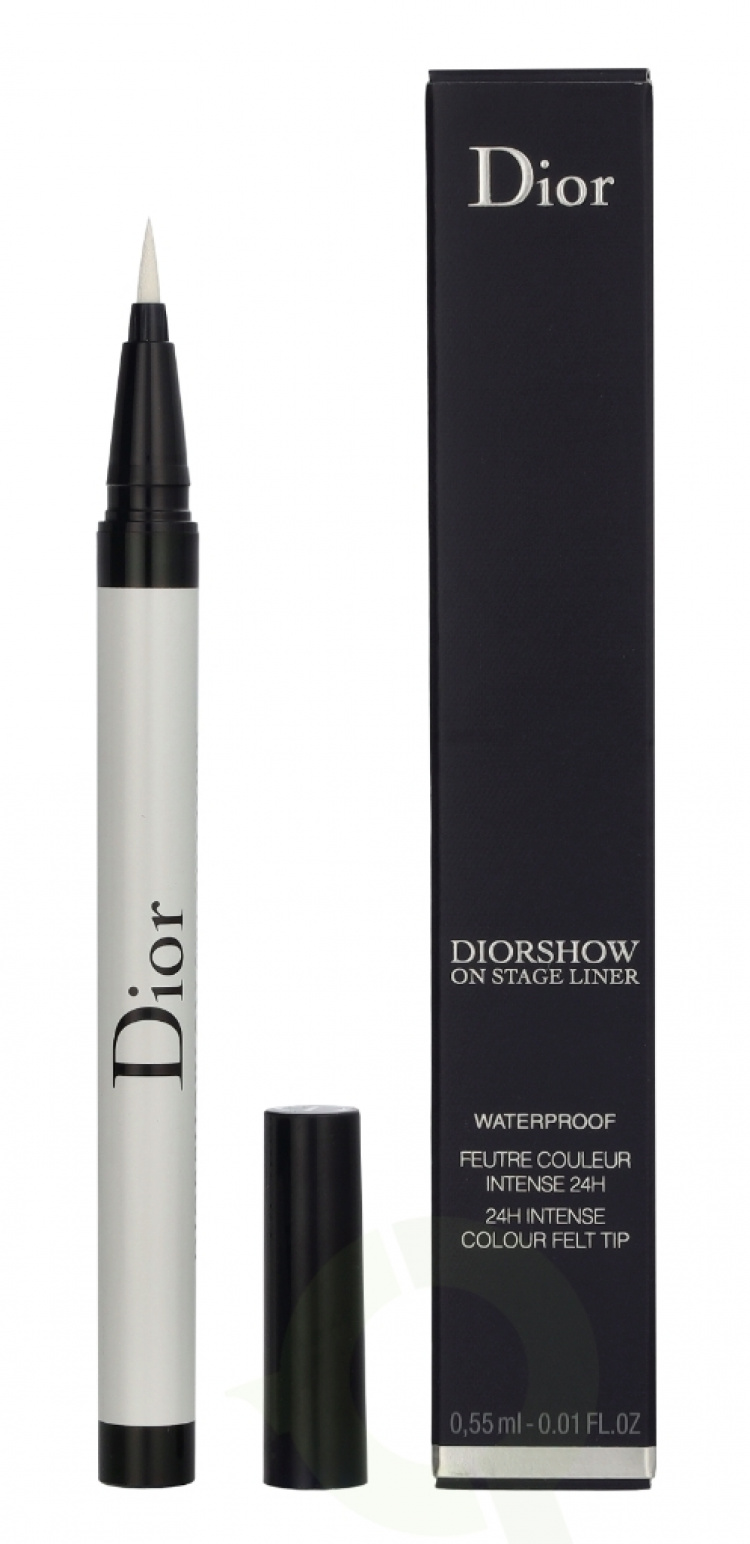 Dior Diorshow On Stage Liner 24H Wear Waterproof Eyeliner 0.55 ml #001 Matte White