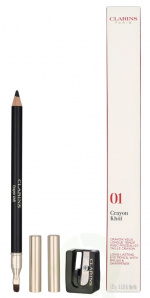 Clarins Crayon Khol Long-Lasting Eye Pencil w/Brush & Sharp. 1.05 g #01 Carbon Black