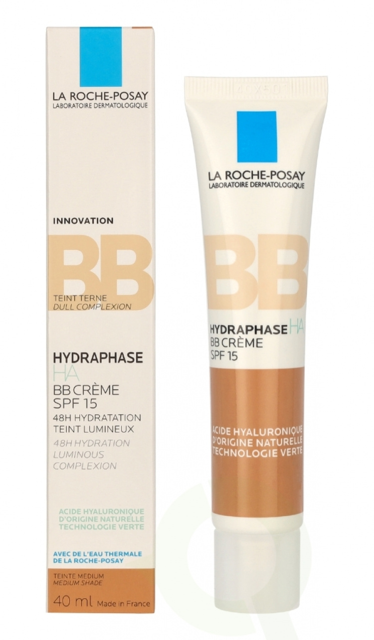 La Roche LRP Hydraphase BB Cream SPF15 40 ml Medium