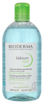 Bioderma Sebium H2O Micellar Water 500 ml