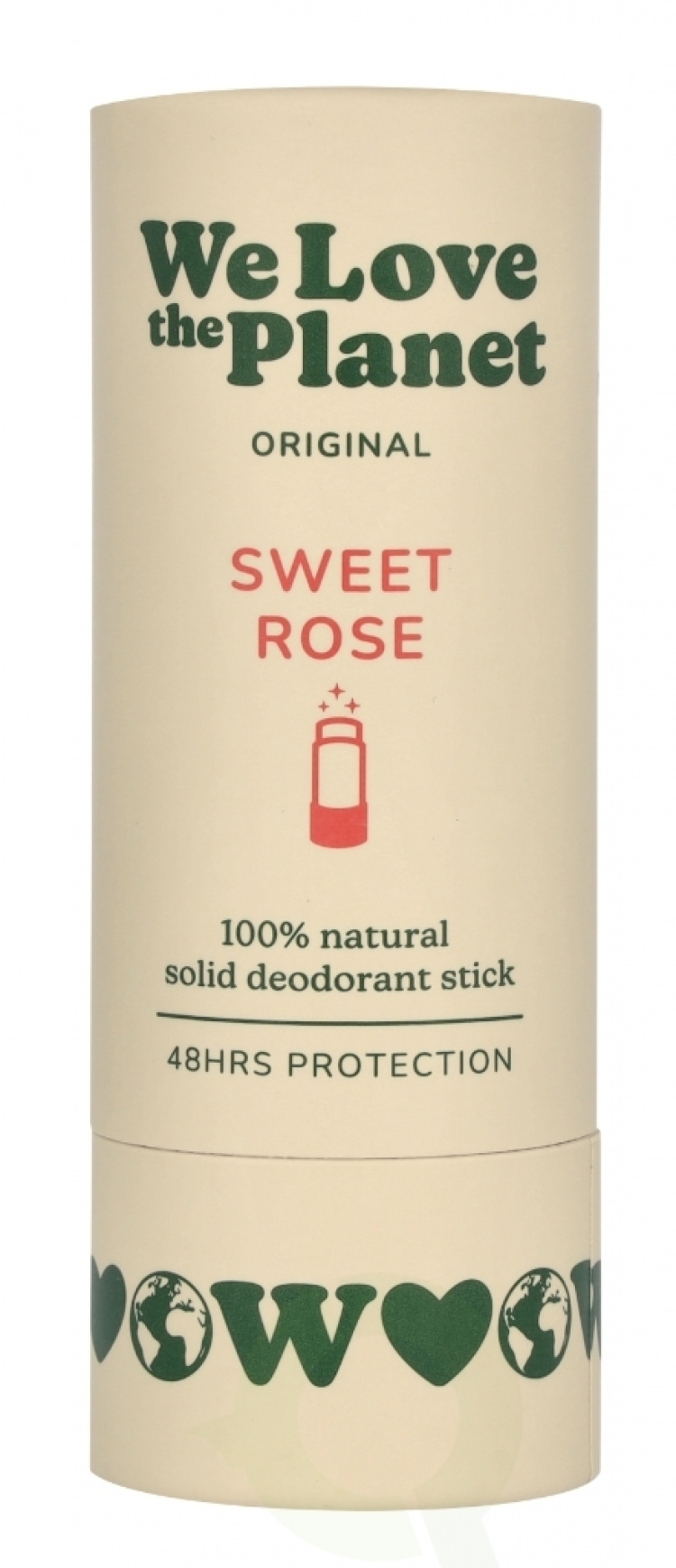 We Love The Planet Original Deodorant Stick 40 g Sweet Rose