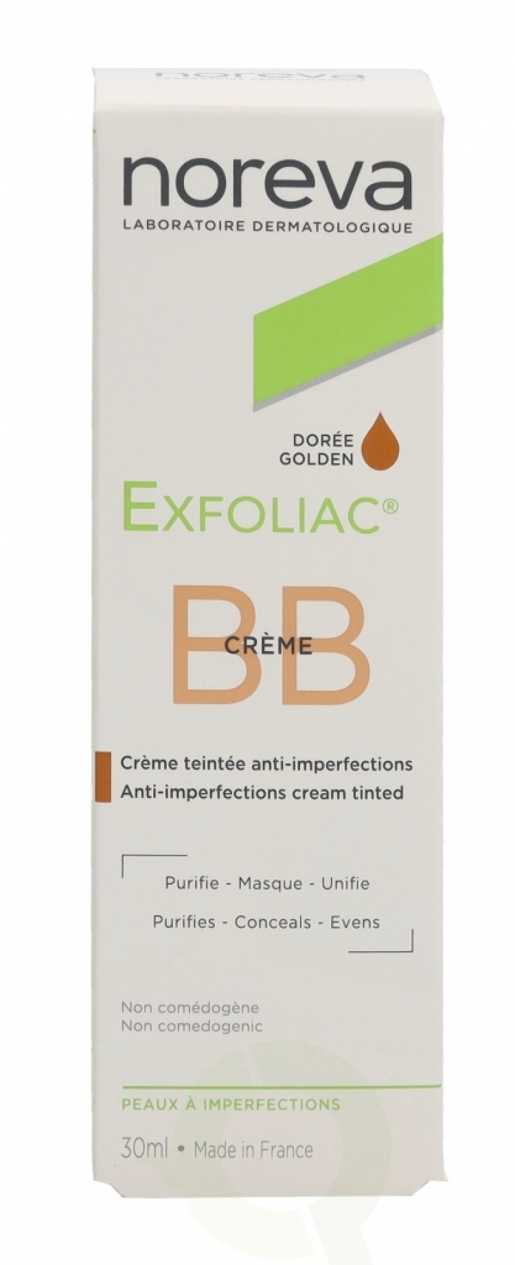 Noreva Exfoliac BB Cream 30 ml Golden
