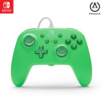 PowerA Parannettu langallinen ohjain - Seafoam Green/ Nintendo Switch