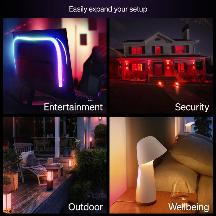 Philips Hue Essential White and color ambiance E27 60W 806lm 1-pack Philips Hue Essential White and color ambiance E27 60W 806lm 1-pack
