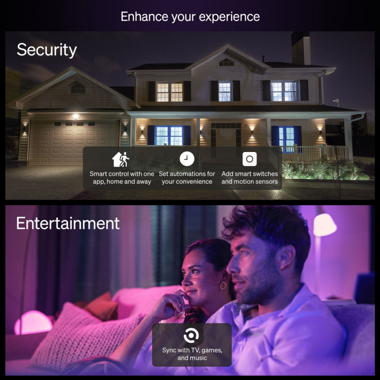 Philips Hue Essential White and color ambiance GU10 50W 345lm 3-pack