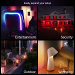 Philips Hue Essential Startkit White and Color Ambiance 2xE27 806lm + Hue Bridge