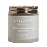 Mary&May Cica Teepuu rauhoittava Wash Off Pack - 125 g