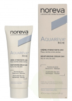 Noreva Aquareva Rich Moisturizing Cream 24H 40 ml