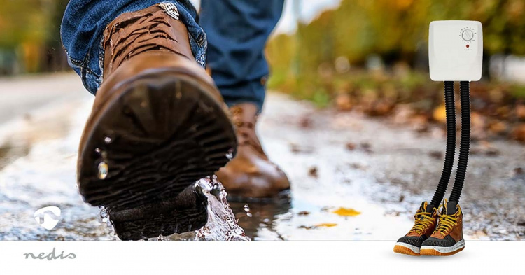 Nedis Kengänkuivain | 250 W | 45 °C | Ylikuumenemissuoja