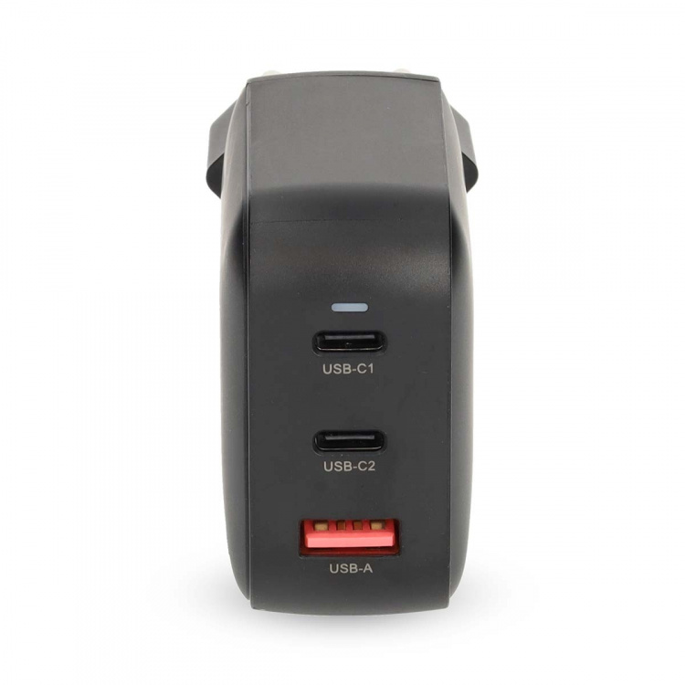 Nedis Seinälaturi | 100 W | GaN | PD3.0 | Pikalataus-toiminto | 2.5 / 3.0 / 5.0 A | Lähtöliitäntöjen määrä: 3 | USB-A / 2x USB-C™ | Automaattinen Jännitteen Valinta | Musta Nedis Seinälaturi | 100 W | GaN | PD3.0 | Pikalataus-toiminto | 2.5 / 3.0 / 5.0 A | Lähtöliitäntöjen määrä: 3 | USB-A / 2x USB-C™ | Automaattinen Jännitteen Valinta | Musta