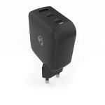 Nedis Seinälaturi | 100 W | GaN | PD3.0 | Pikalataus-toiminto | 2.5 / 3.0 / 5.0 A | Lähtöliitäntöjen määrä: 3 | USB-A / 2x USB-C™ | Automaattinen Jännitteen Valinta | Musta Nedis Seinälaturi | 100 W | GaN | PD3.0 | Pikalataus-toiminto | 2.5 / 3.0 / 5.0 A | Lähtöliitäntöjen määrä: 3 | USB-A / 2x USB-C™ | Automaattinen Jännitteen Valinta | Musta
