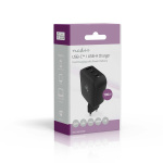 Nedis Seinälaturi | 100 W | GaN | PD3.0 | Pikalataus-toiminto | 2.5 / 3.0 / 5.0 A | Lähtöliitäntöjen määrä: 3 | USB-A / 2x USB-C™ | Automaattinen Jännitteen Valinta | Musta Nedis Seinälaturi | 100 W | GaN | PD3.0 | Pikalataus-toiminto | 2.5 / 3.0 / 5.0 A | Lähtöliitäntöjen määrä: 3 | USB-A / 2x USB-C™ | Automaattinen Jännitteen Valinta | Musta