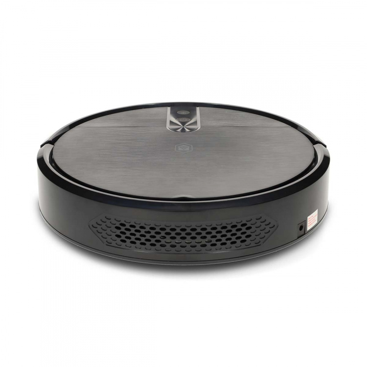 Nedis SmartLife Robot Pölynimuri | Satunnainen | Wi-Fi | Keräyssäiliön tilavuus: 0.6 l | Automaattinen lataus | Maksimi käyttöaika: 2 tuntia | Musta | Android™ / IOS