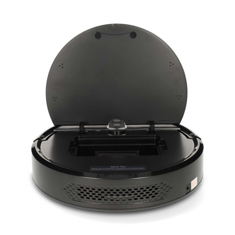 Nedis SmartLife Robot Pölynimuri | Satunnainen | Wi-Fi | Keräyssäiliön tilavuus: 0.6 l | Automaattinen lataus | Maksimi käyttöaika: 2 tuntia | Musta | Android™ / IOS