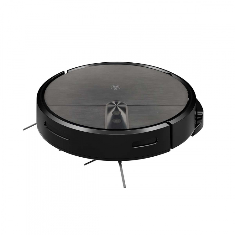 Nedis SmartLife Robot Pölynimuri | Satunnainen | Wi-Fi | Keräyssäiliön tilavuus: 0.6 l | Automaattinen lataus | Maksimi käyttöaika: 2 tuntia | Musta | Android™ / IOS