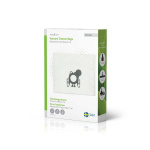 Nedis Pölypussi | 4 kpl | Mikrokuitu | Eniten myyty: Miele FJM | Valkoinen