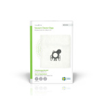 Nedis Pölypussi | 4 kpl | Mikrokuitu | Eniten myyty: Miele GN | Valkoinen