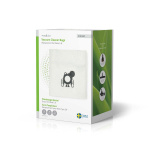 Nedis Pölypussi | 8 kpl | Mikrokuitu | Eniten myyty: Miele GN | Valkoinen