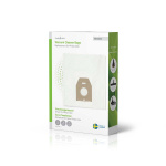 Nedis Pölypussi | 4 kpl | Mikrokuitu | Eniten myyty: Philips Oslo + | Valkoinen