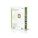 Nedis Pölypussi | 4 kpl | Mikrokuitu | Eniten myyty: Nilfisk Extreme - King Series / Nilfisk GM 200 - 599 | Valkoinen