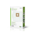 Nedis Pölypussi | 4 kpl | Mikrokuitu | Eniten myyty: Miele CO / Miele Guard S1 / L1 / M1 Series) | Valkoinen