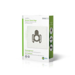 Nedis Pölypussi | 4 kpl | Mikrokuitu | Eniten myyty: AEG Gr. 5/5s and Electrolux ES 51 / AEG GR5 / Electrolux E51 | Valkoinen