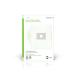 Nedis Pölypussi | 4 kpl | Mikrokuitu | Eniten myyty: Semi-Universal | Valkoinen