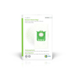 Nedis Pölypussi | 4 kpl | Mikrokuitu | Eniten myyty: Replacement for Electrolux, AEG and Philips Original Bag | Valkoinen