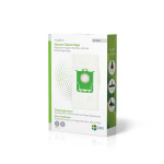 Nedis Pölypussi | 4 kpl | Mikrokuitu | Eniten myyty: Replacement for Electrolux, AEG and Philips Original Bag | Valkoinen