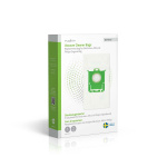 Nedis Pölypussi | 4 kpl | Mikrokuitu | Eniten myyty: Replacement for Electrolux, AEG and Philips Original Bag | Valkoinen