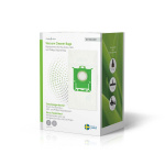 Nedis Pölypussi | 8 kpl | Mikrokuitu | Eniten myyty: Replacement for Electrolux, AEG and Philips Original Bag | Valkoinen Nedis Pölypussi | 8 kpl | Mikrokuitu | Eniten myyty: Replacement for Electrolux, AEG and Philips Original Bag | Valkoinen