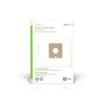 Nedis Pölypussi | 4 kpl | Mikrokuitu | Eniten myyty: Nilfisk Go Series / Samsung VP77 | Valkoinen