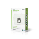 Nedis Pölypussi | 4 kpl | Mikrokuitu | Eniten myyty: Bosch / Siemens D - E - F - G - H | Valkoinen