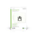 Nedis Pölypussi | 8 kpl | Mikrokuitu | Eniten myyty: Bosch / Siemens D - E - F - G - H | Valkoinen