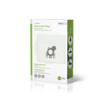 Nedis Pölypussi | 4 kpl | Mikrokuitu | Eniten myyty: Hoover H60 / Hoover H61 / Hoover H73 / Hoover H77 | Valkoinen